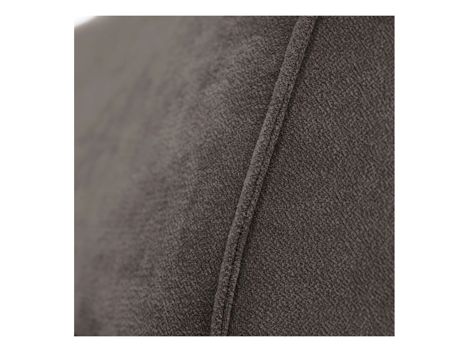 Chaiselongue SAN DIEGO in bruin fluweel