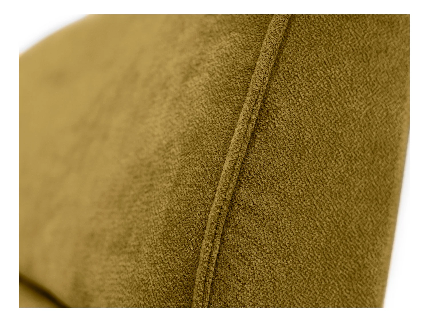 Chaiselongue SAN DIEGO im Velours Gelb