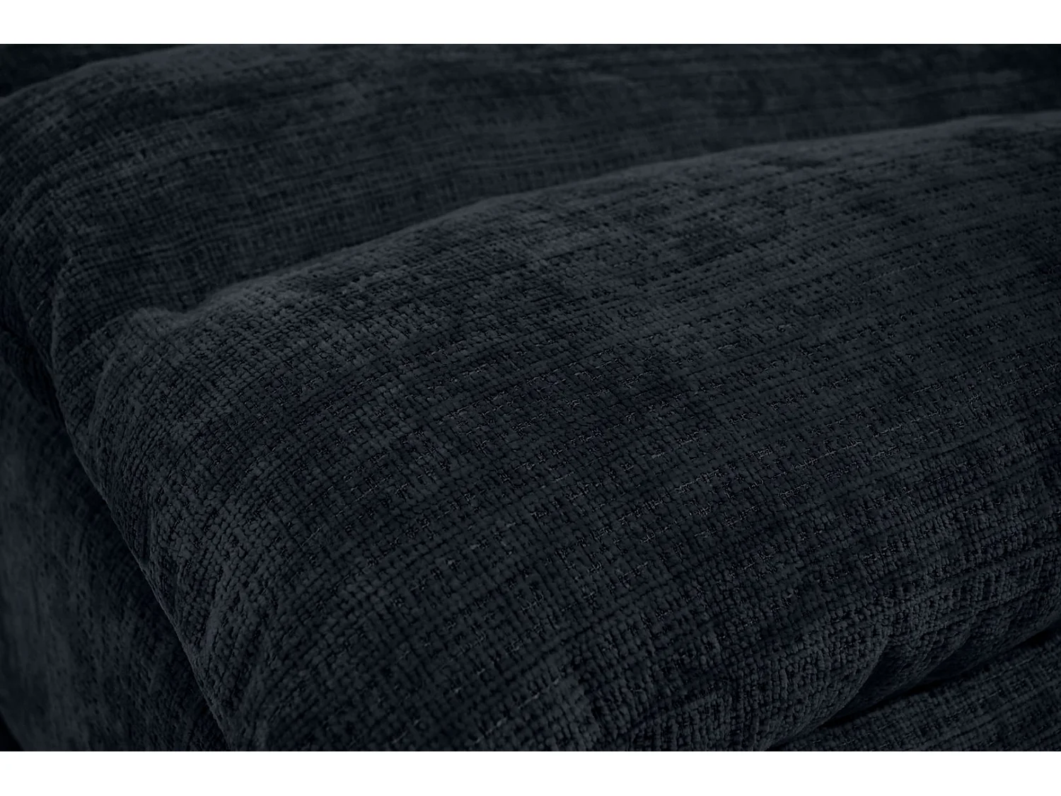 Chaiselongue SAN REMO im Cordstoff Anthrazit