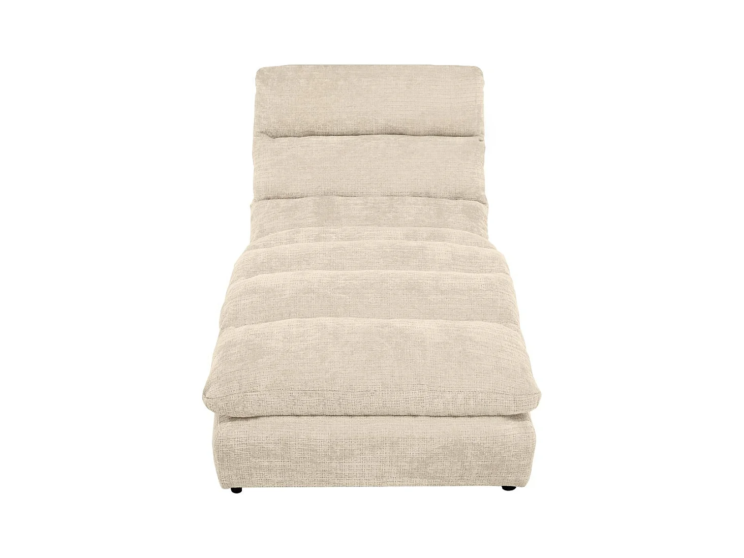 Chaiselongue SAN REMO im Cordstoff Beige