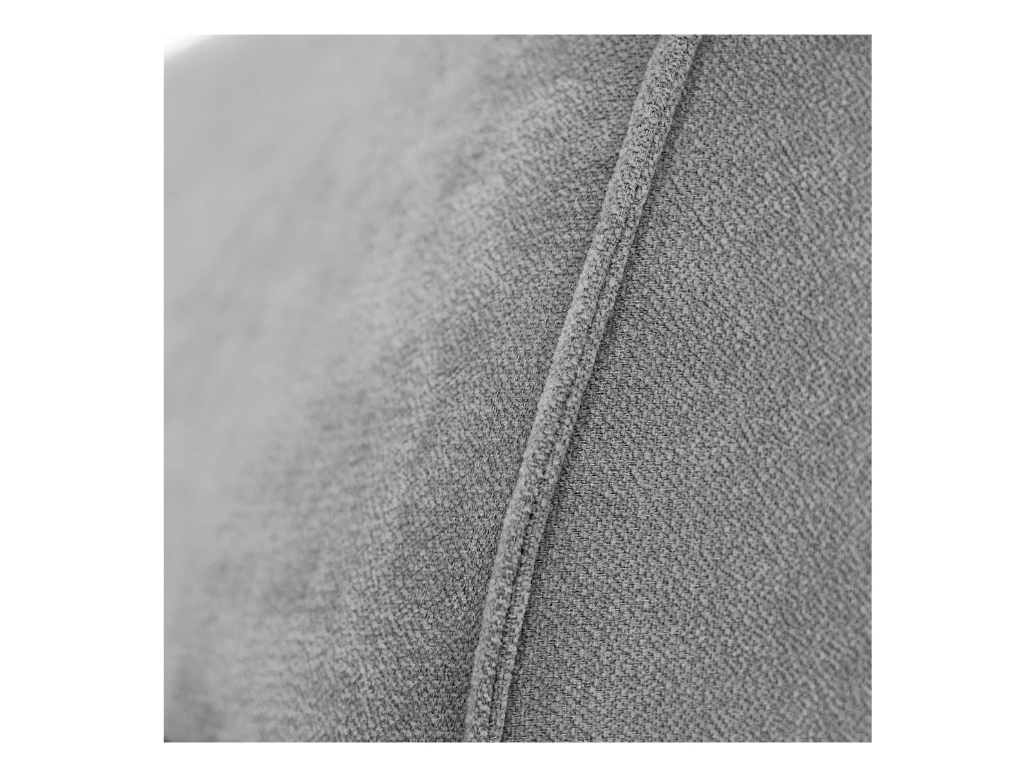 Chaiselongue SAN DIEGO im Velours Schwarz