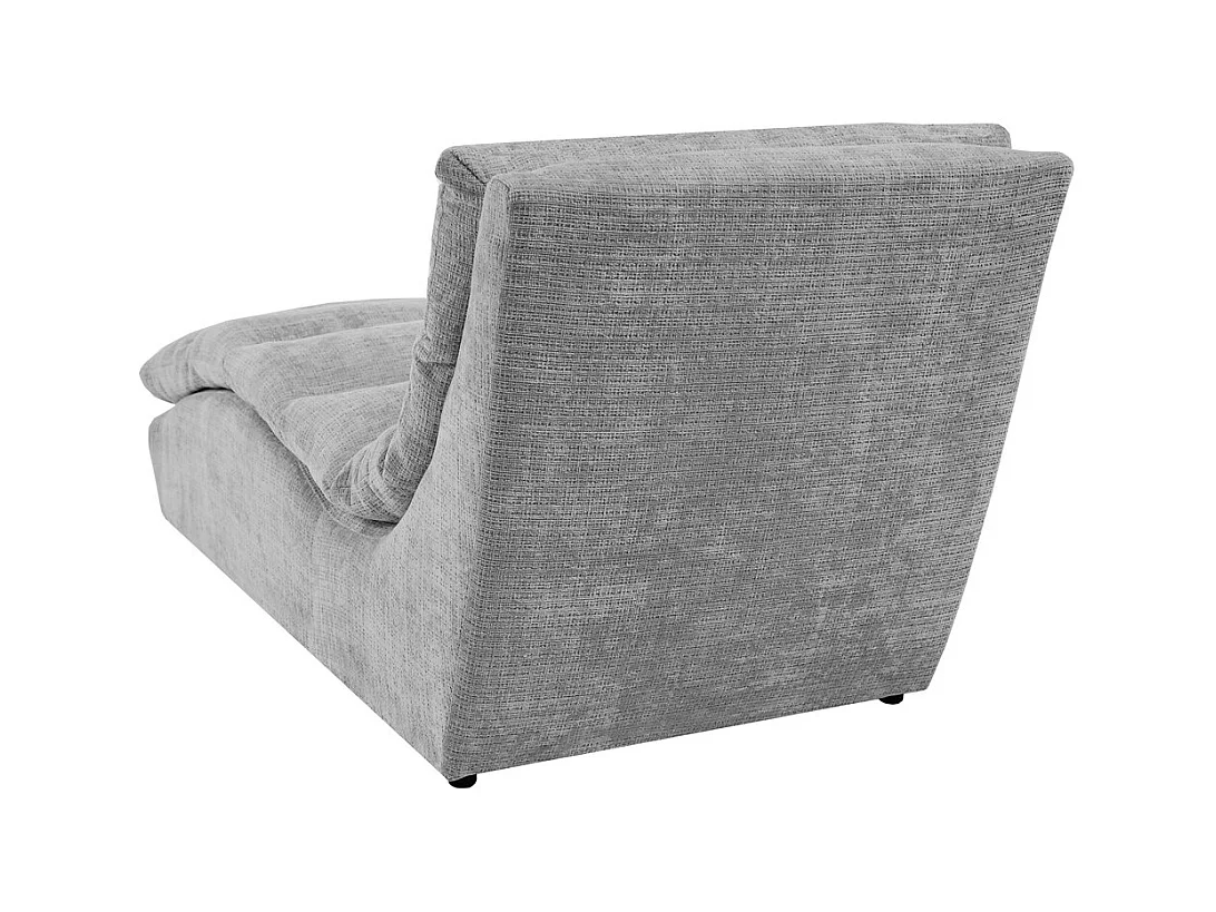 Chaiselongue SAN REMO im Cordstoff Grau