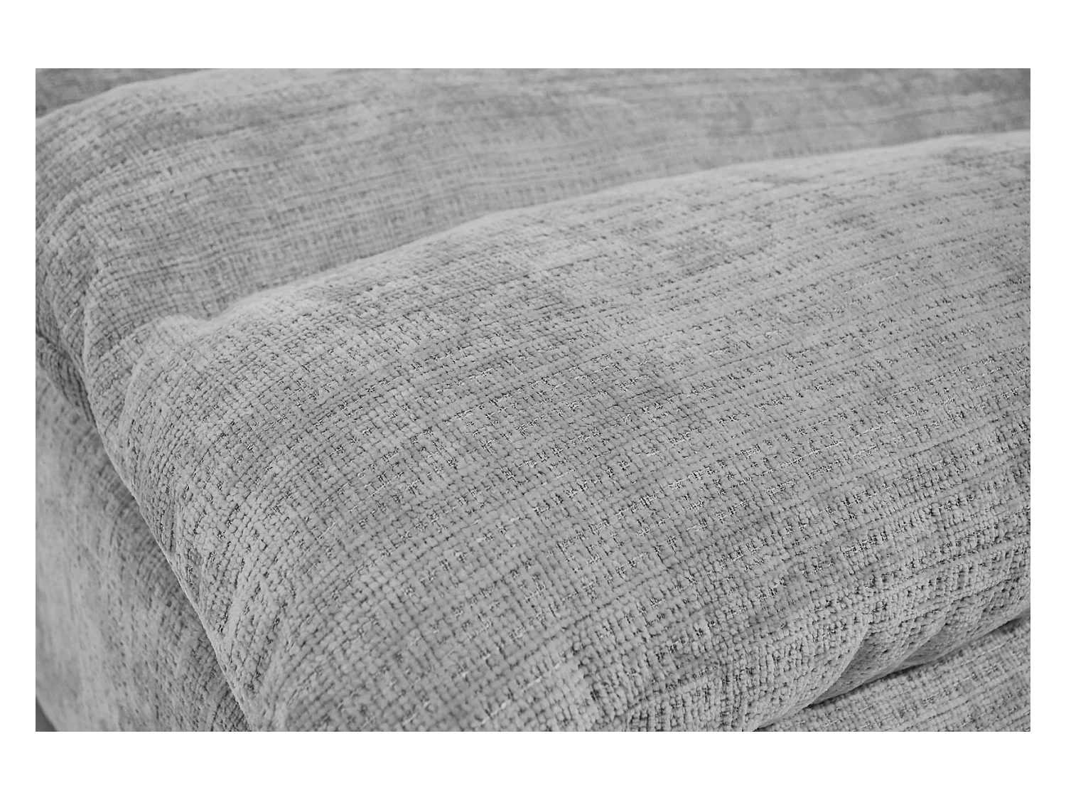 Chaiselongue SAN REMO im Cordstoff Grau