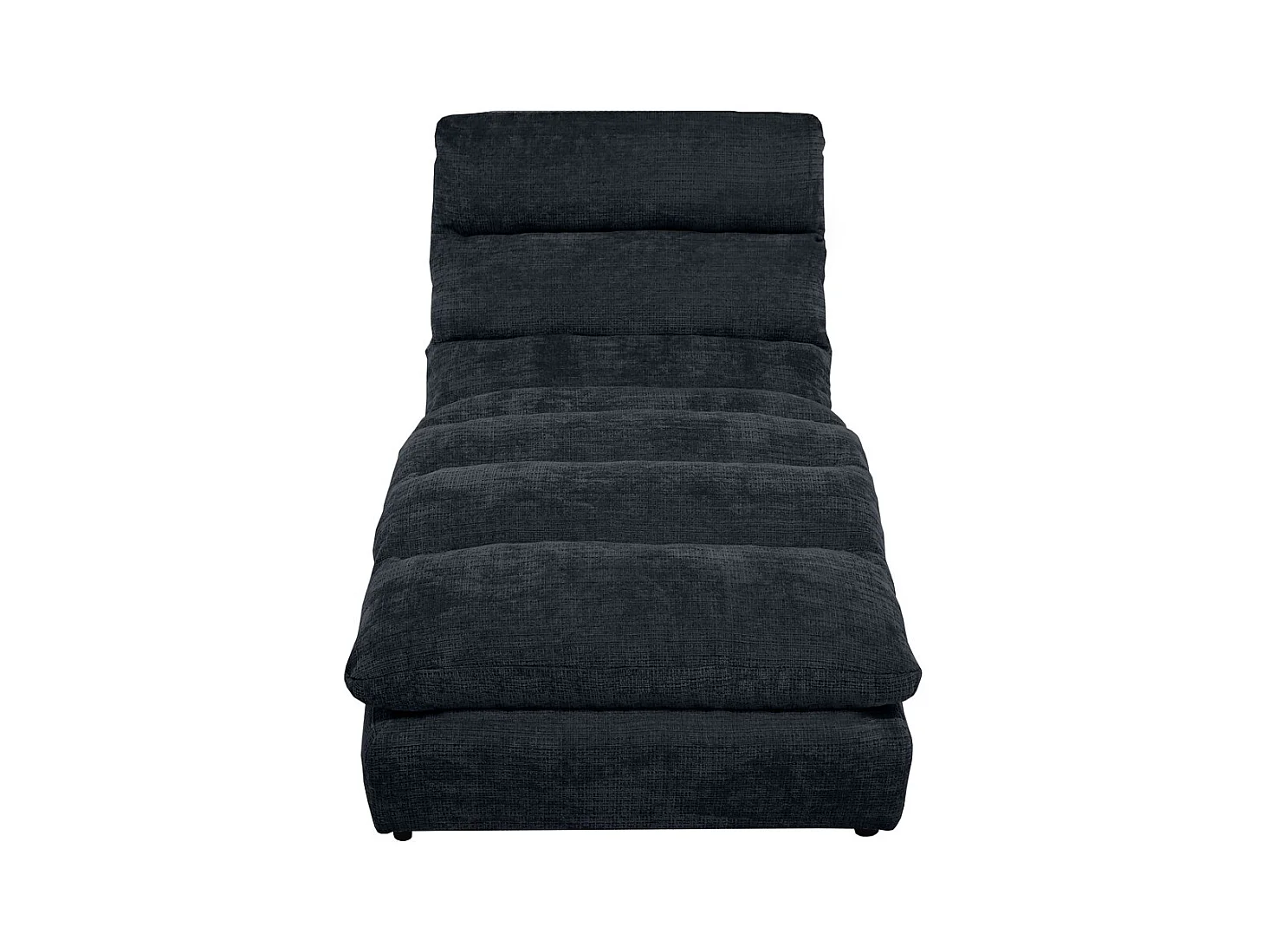 Chaiselongue SAN REMO im Cordstoff Dunkelblau