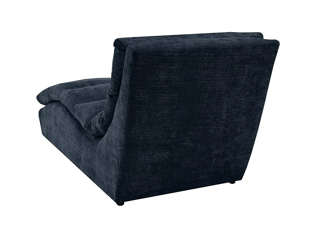 Chaiselongue SAN REMO im Cordstoff Dunkelblau