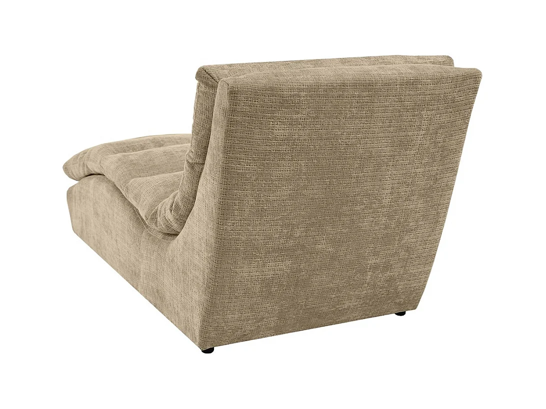 Chaiselongue SAN REMO im Cordstoff Cappuccino