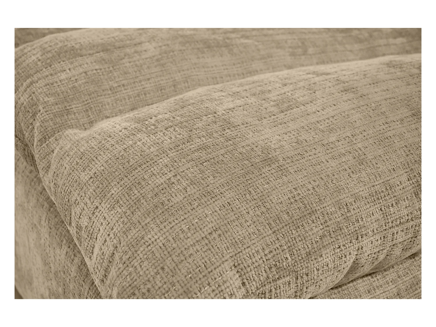 Chaiselongue SAN REMO im Cordstoff Cappuccino