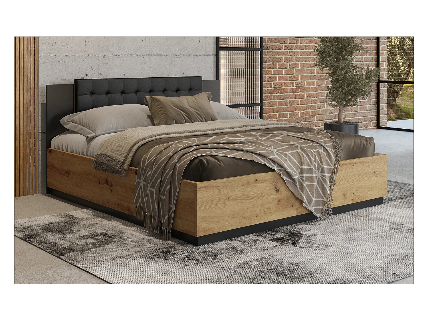 Doppelbett SIGMA 160 cm