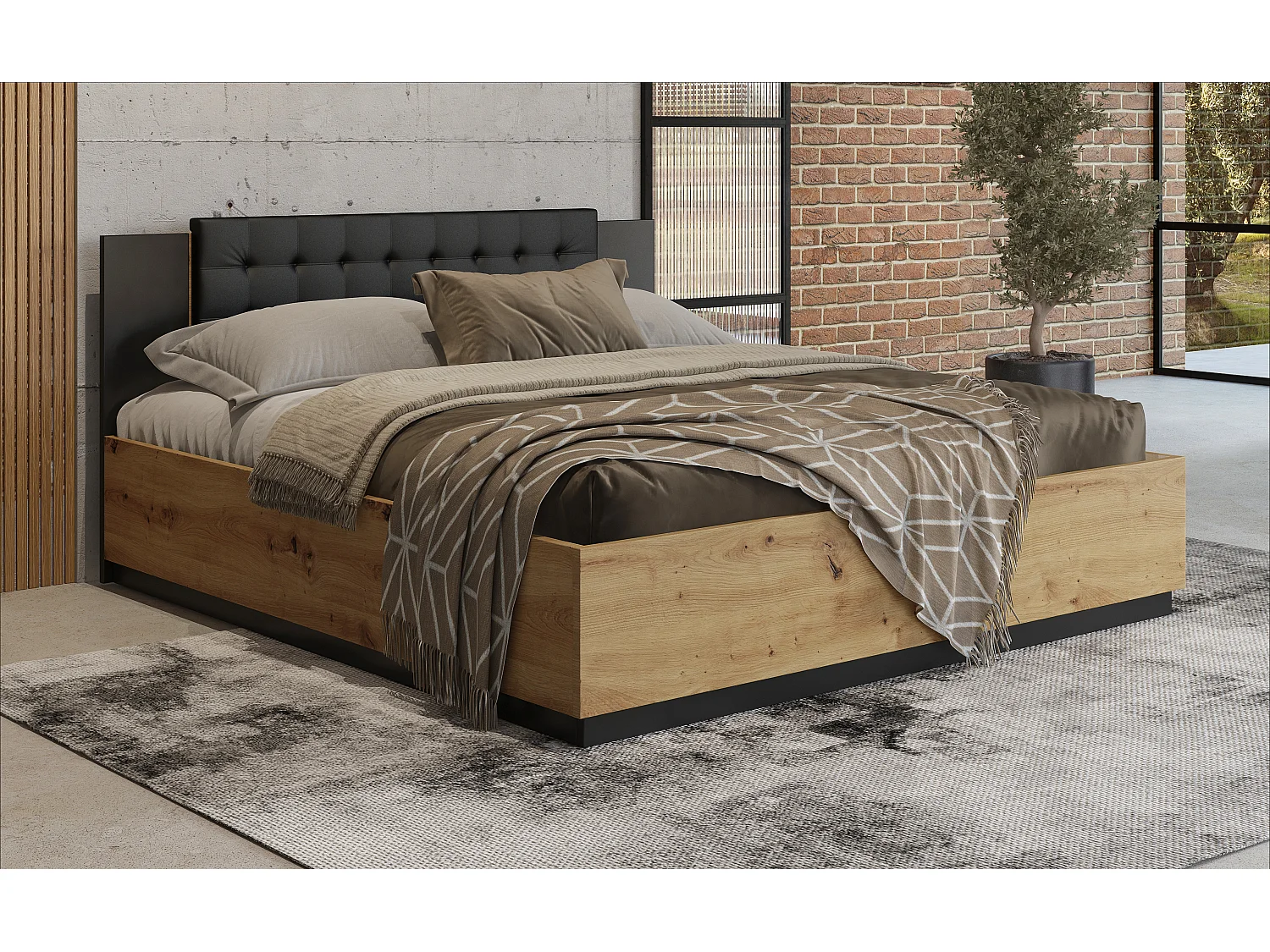 Lit double SIGMA 160 cm