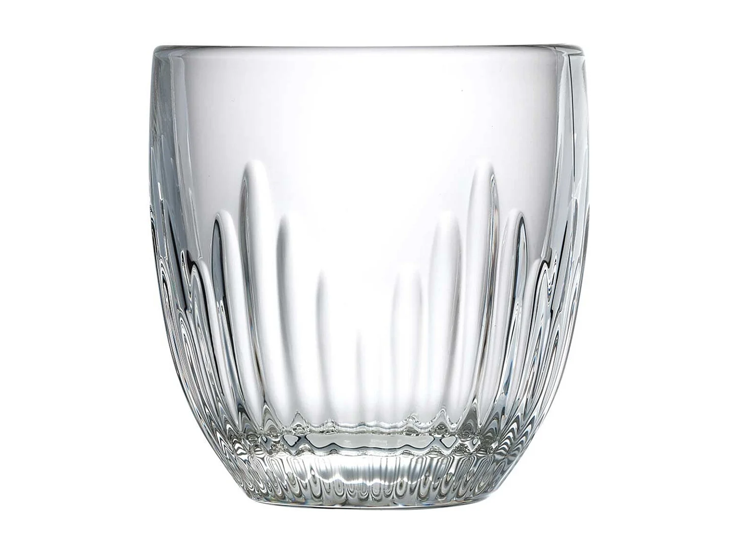 Set van 4 Glazen met Motieven van La Rochère - Collectie Troquet 25 cl