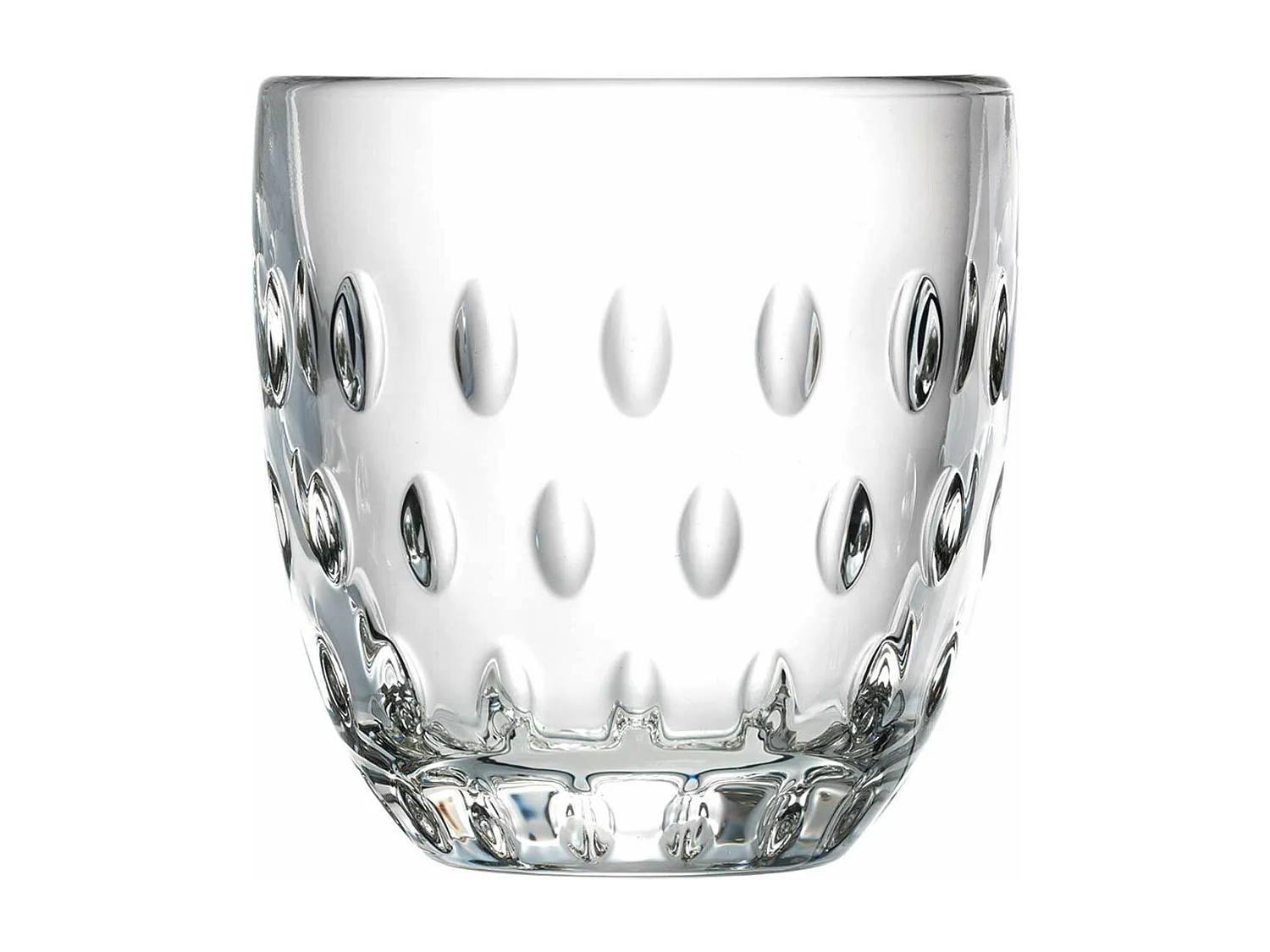 Set van 4 Glazen met Motieven van La Rochère - Collectie Troquet 25 cl