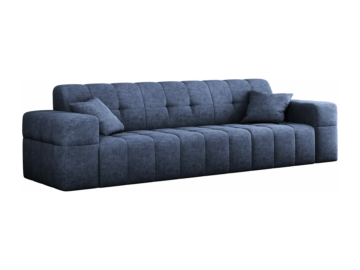 Canapé 3 places série NIMES tissu élégant Perfect Harmony Dark Blue