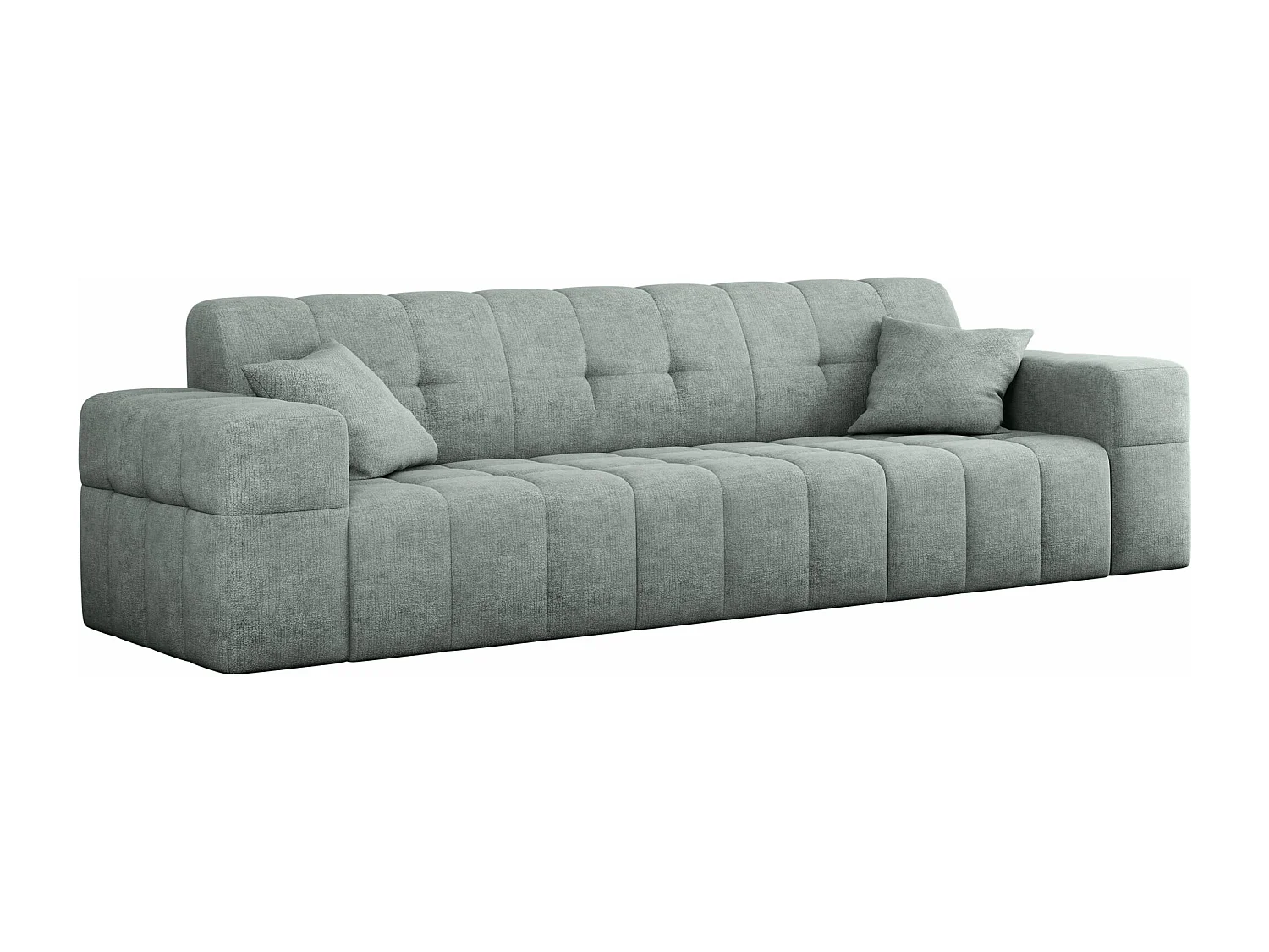 Canapé 3 places série NIMES tissu élégant Perfect Harmony Mintz