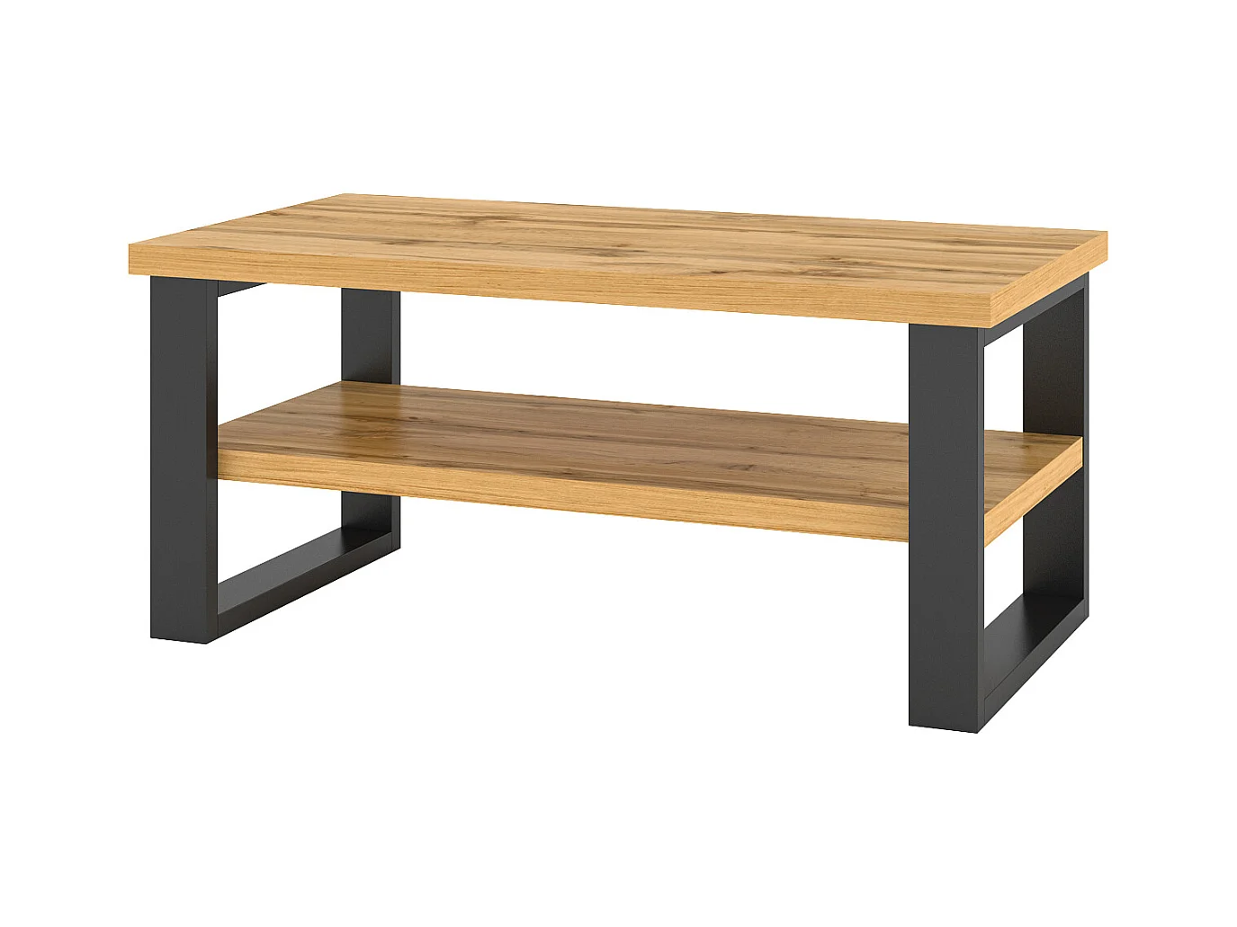 Table basse sur pieds métalliques HALLE