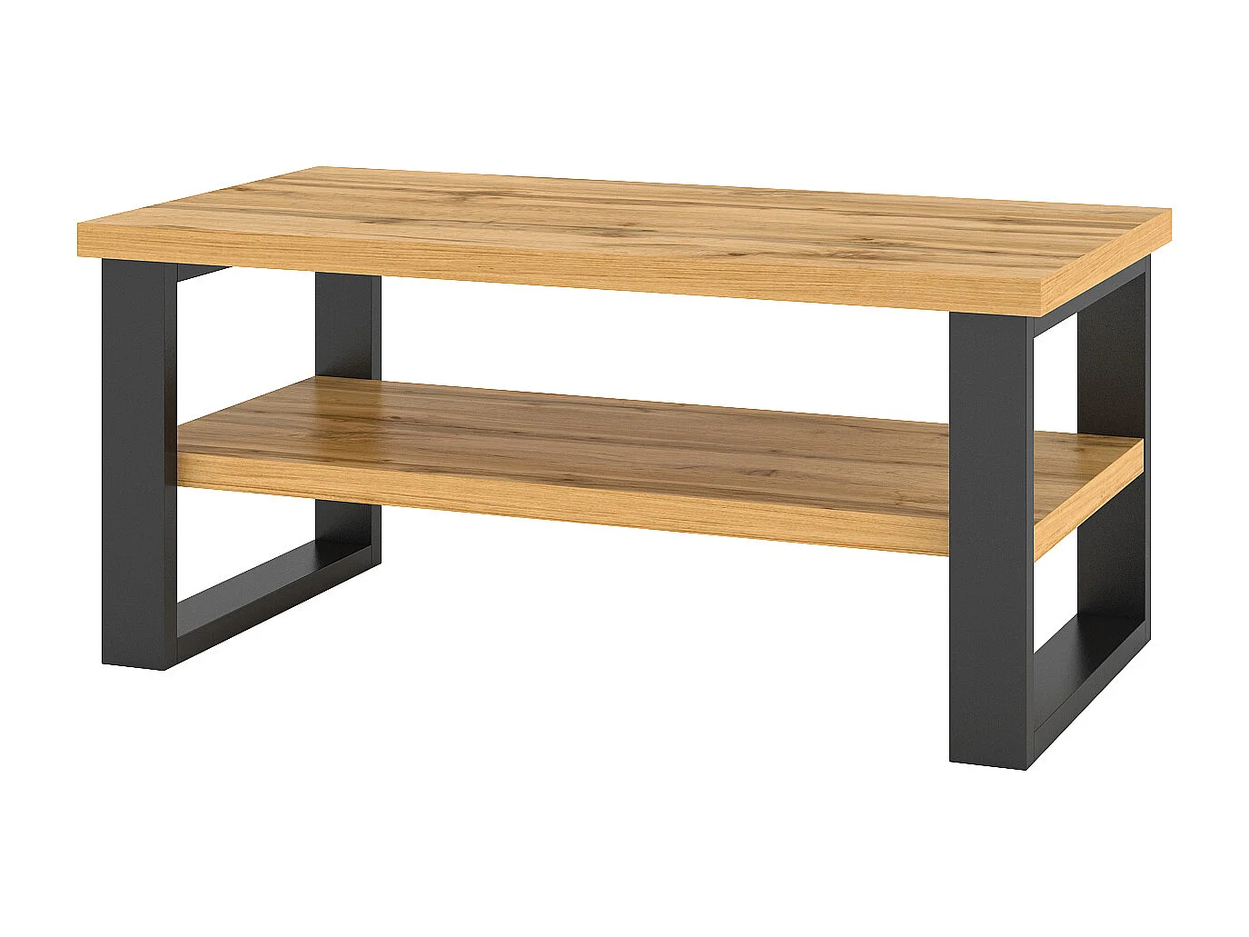 Table basse sur pieds métalliques HALLE