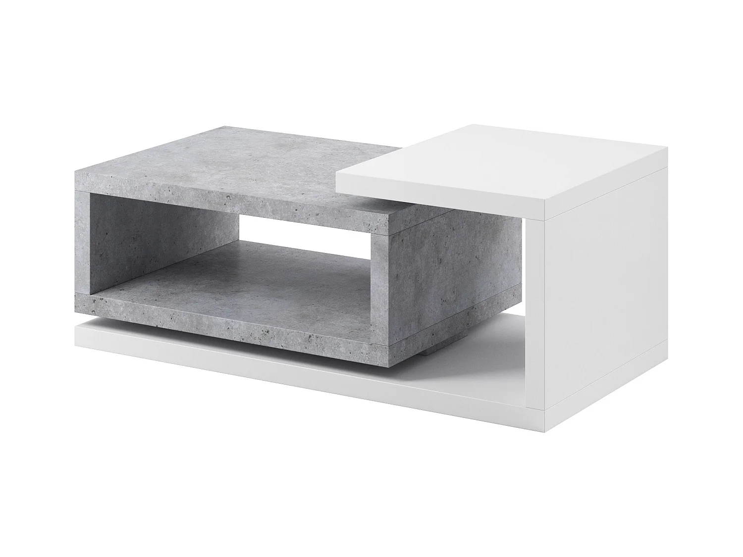 Table basse avec espace de rangement BOTA 120×60 cm