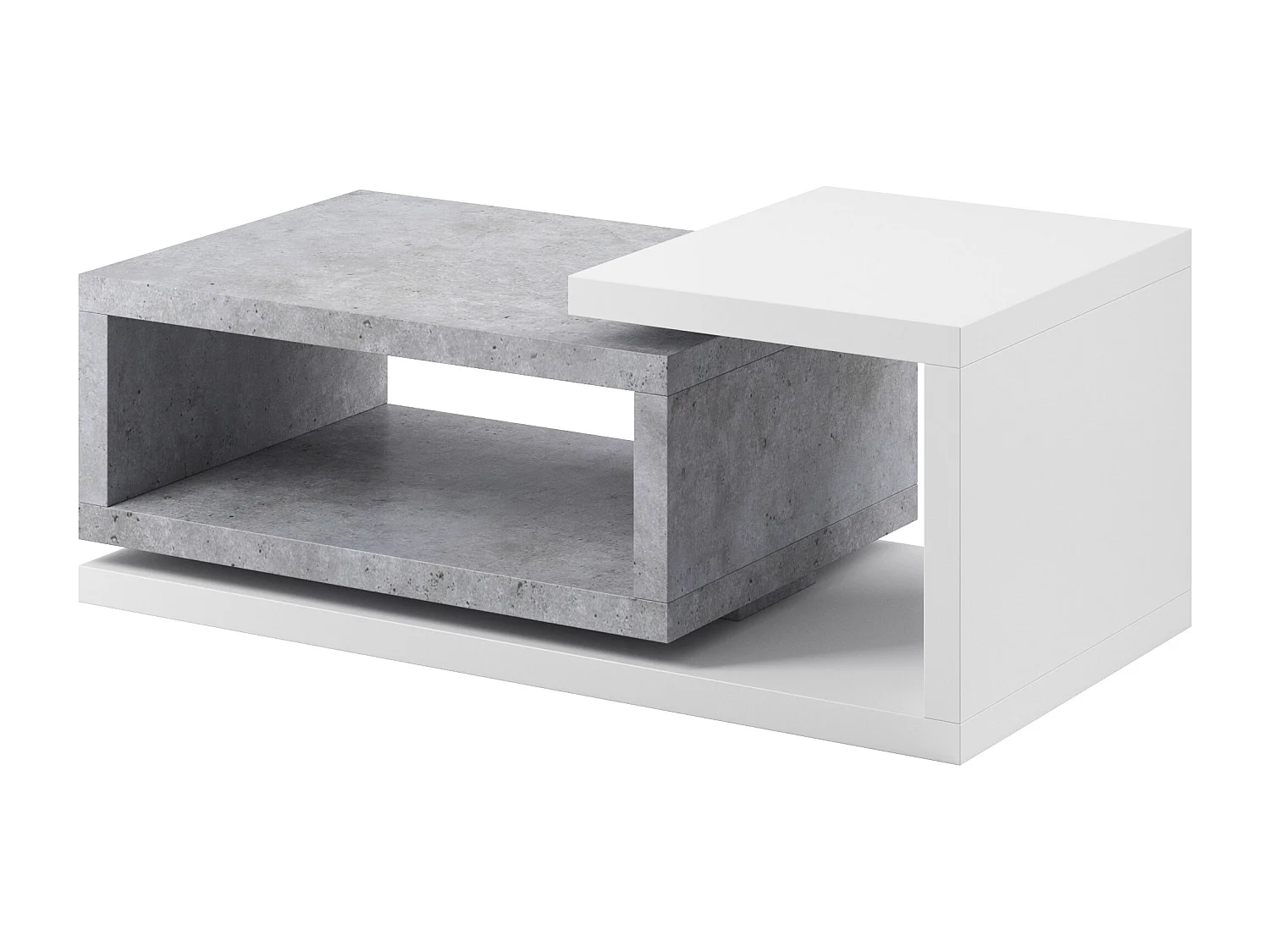 Table basse avec espace de rangement BOTA 120×60 cm