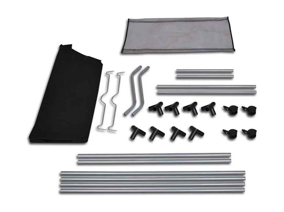 Clasificador de Ropa con 4 Bolsas Grises de Acero - Organizador de Lavandería con Ruedas