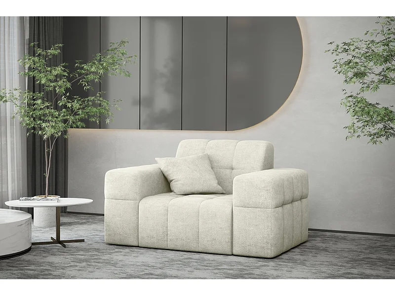 Sessel serie NIMES stilvol  Stoff Perfect Harmony Creme