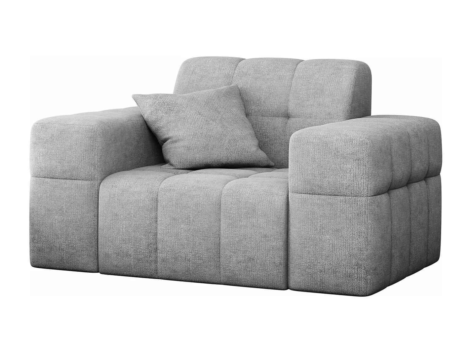 Fauteuil série NIMES tissu élégant Perfect Harmony Grey