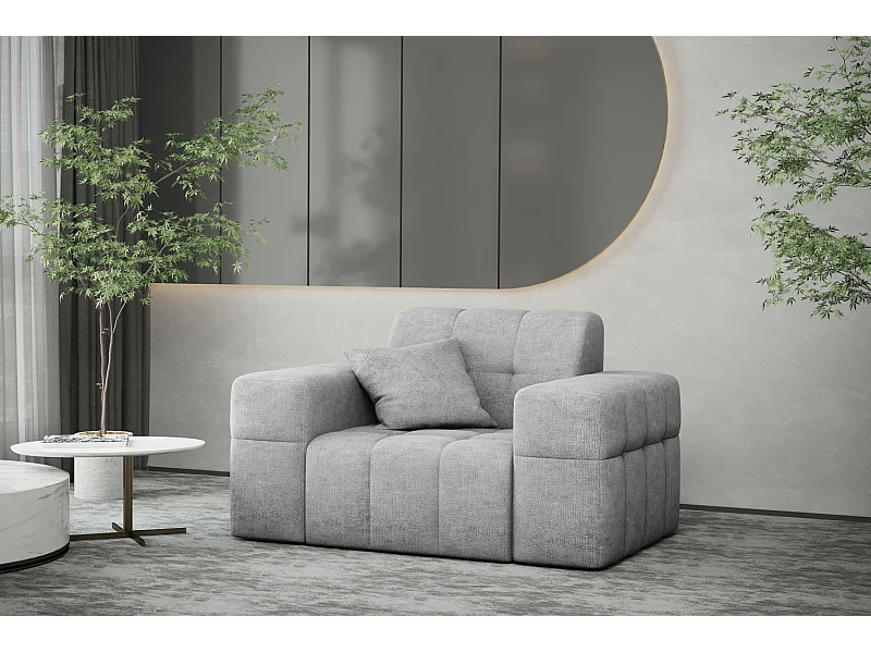 Fauteuilserie NIMES stijlvolle stof Perfect Harmony Grey