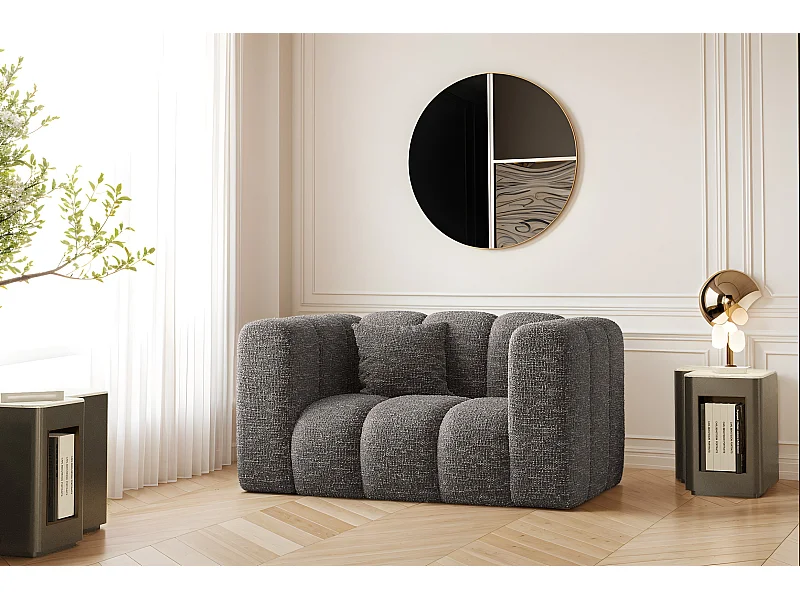 Sessel, Sofa Grand modular stoff Haga Graphit