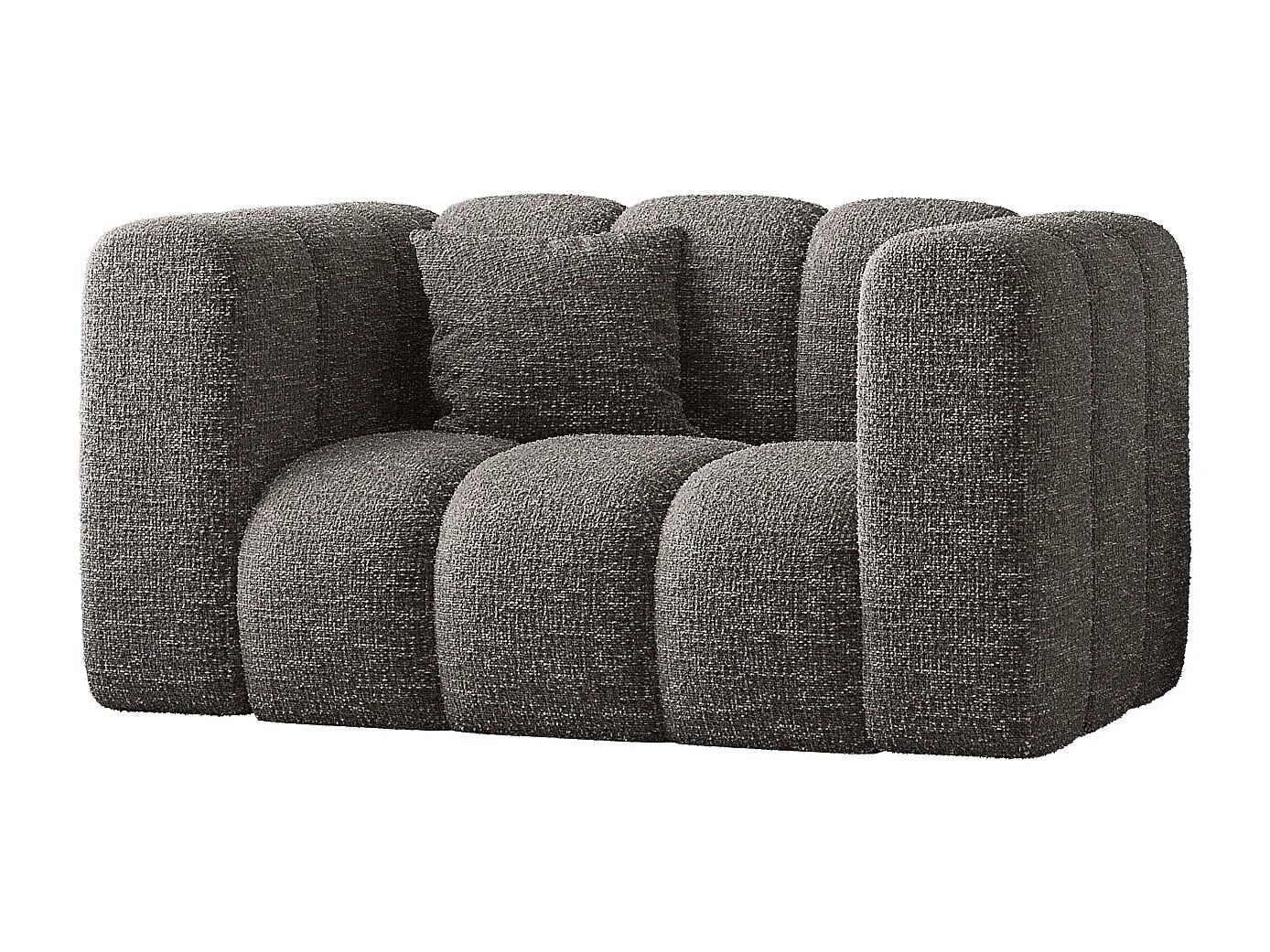Sessel, Sofa Grand modular stoff Haga Graphit