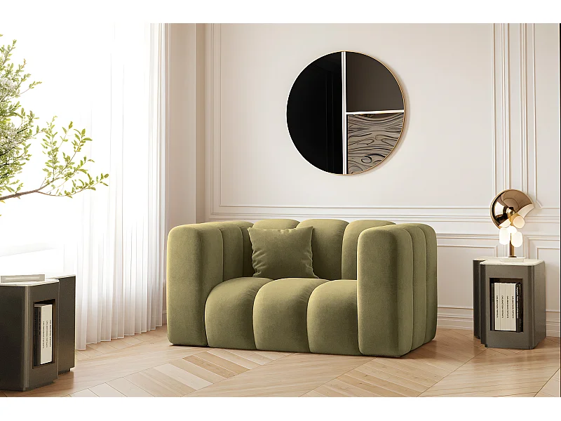 Fauteuil, Sofa Grand modulaire stof Salvador Olive