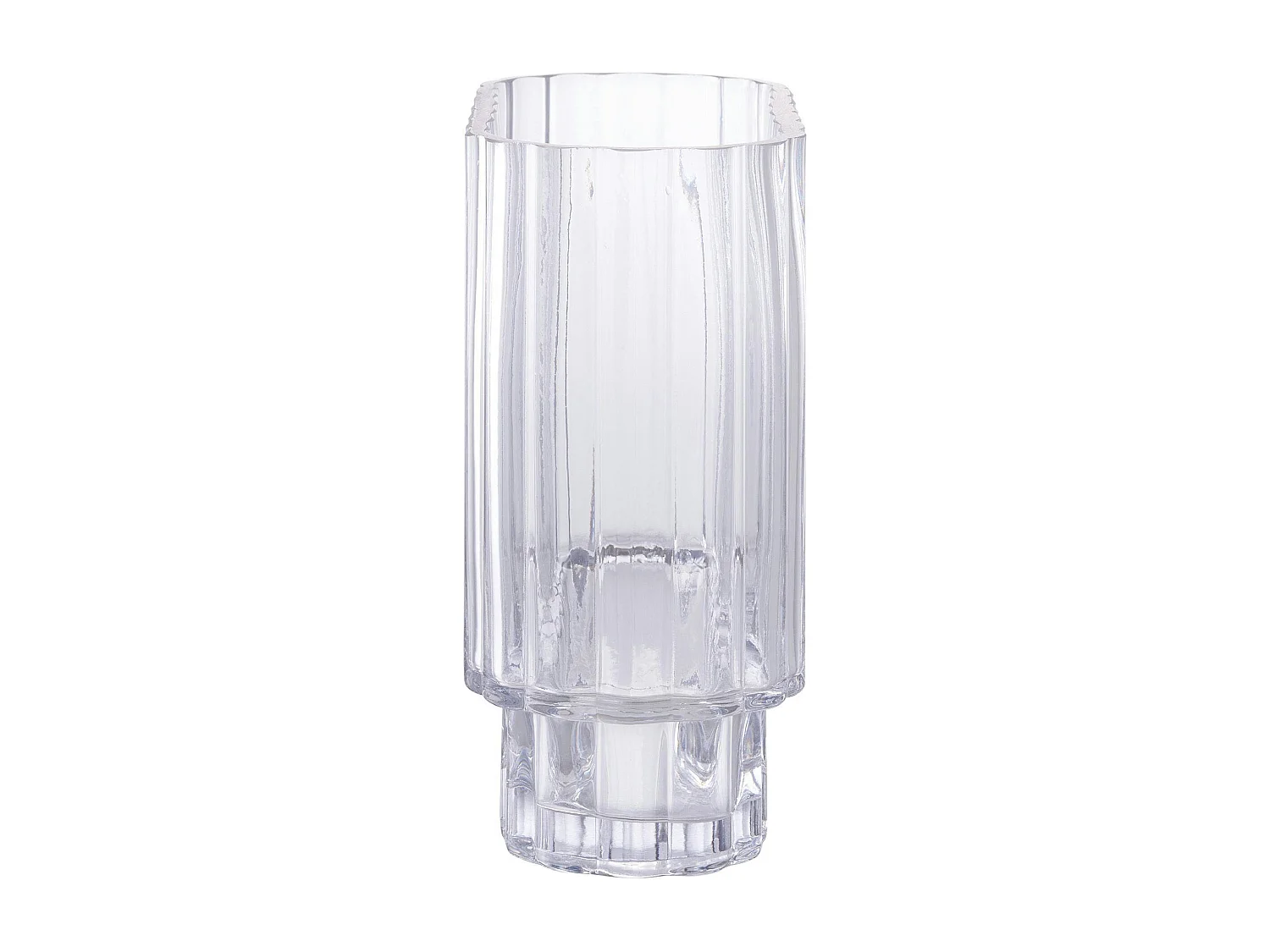 Vase en verre à ouverture large