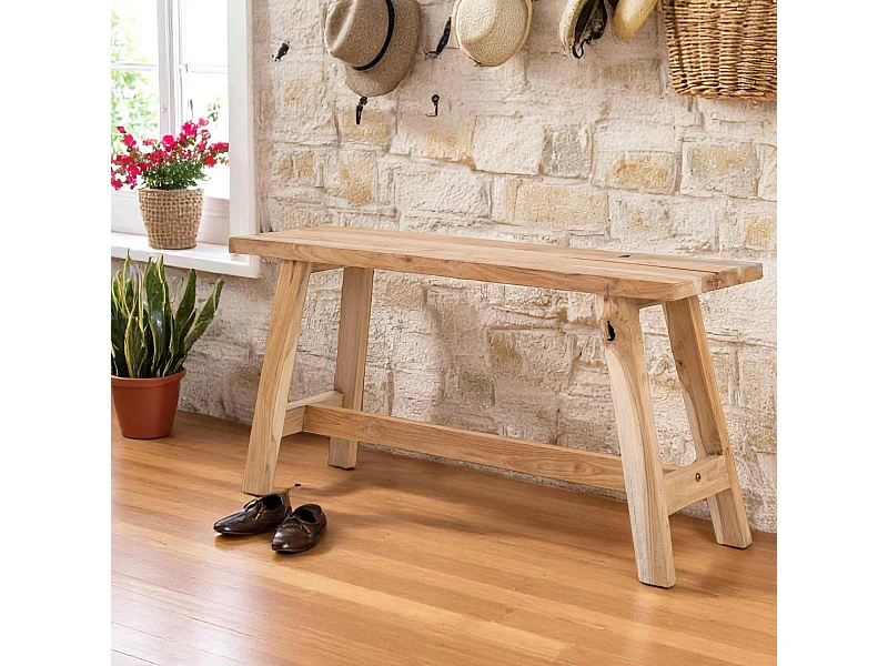 Petit banc en teck NARA