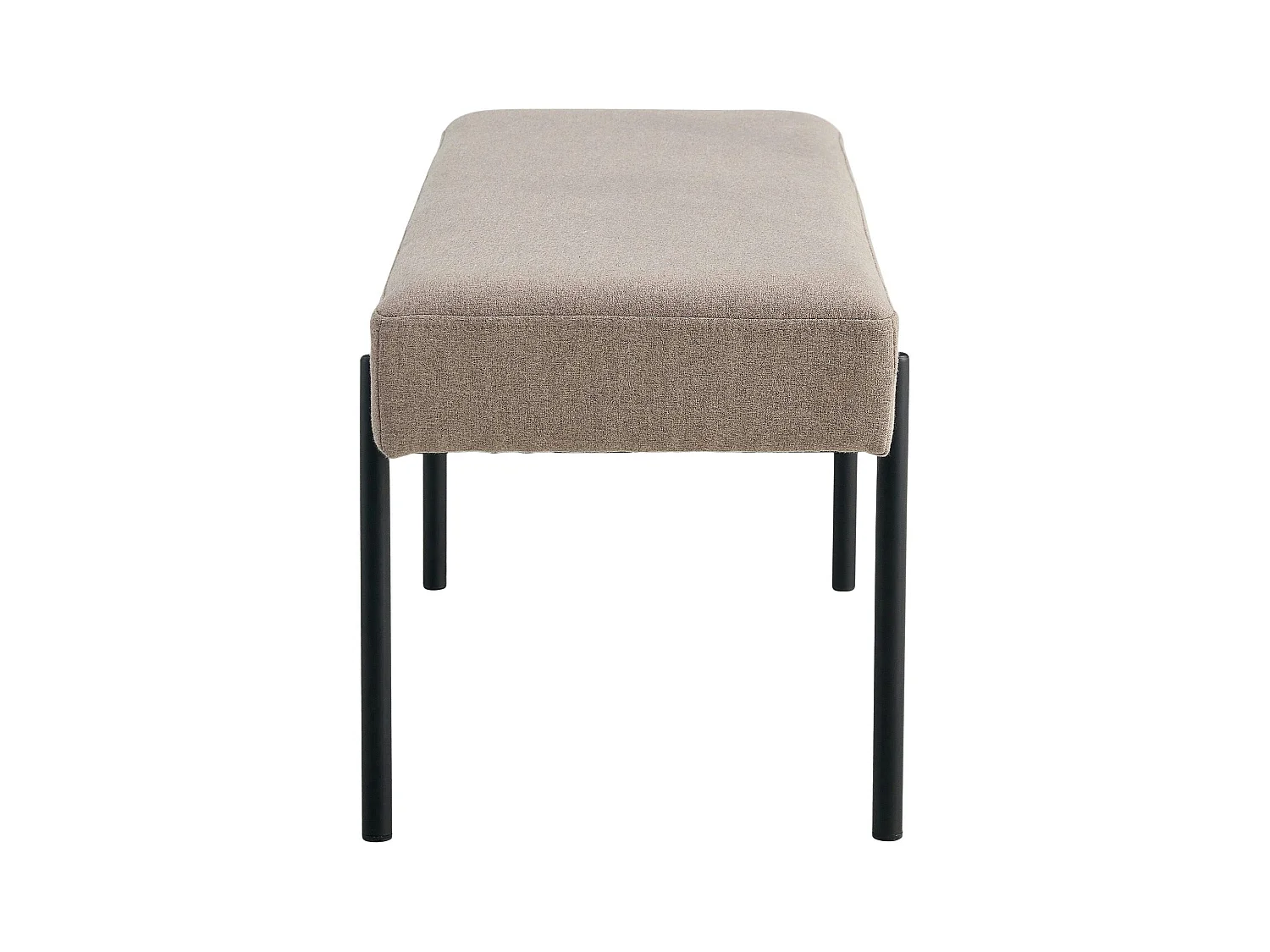 Banc d'entrée gris minéral, style moderne BRUGES