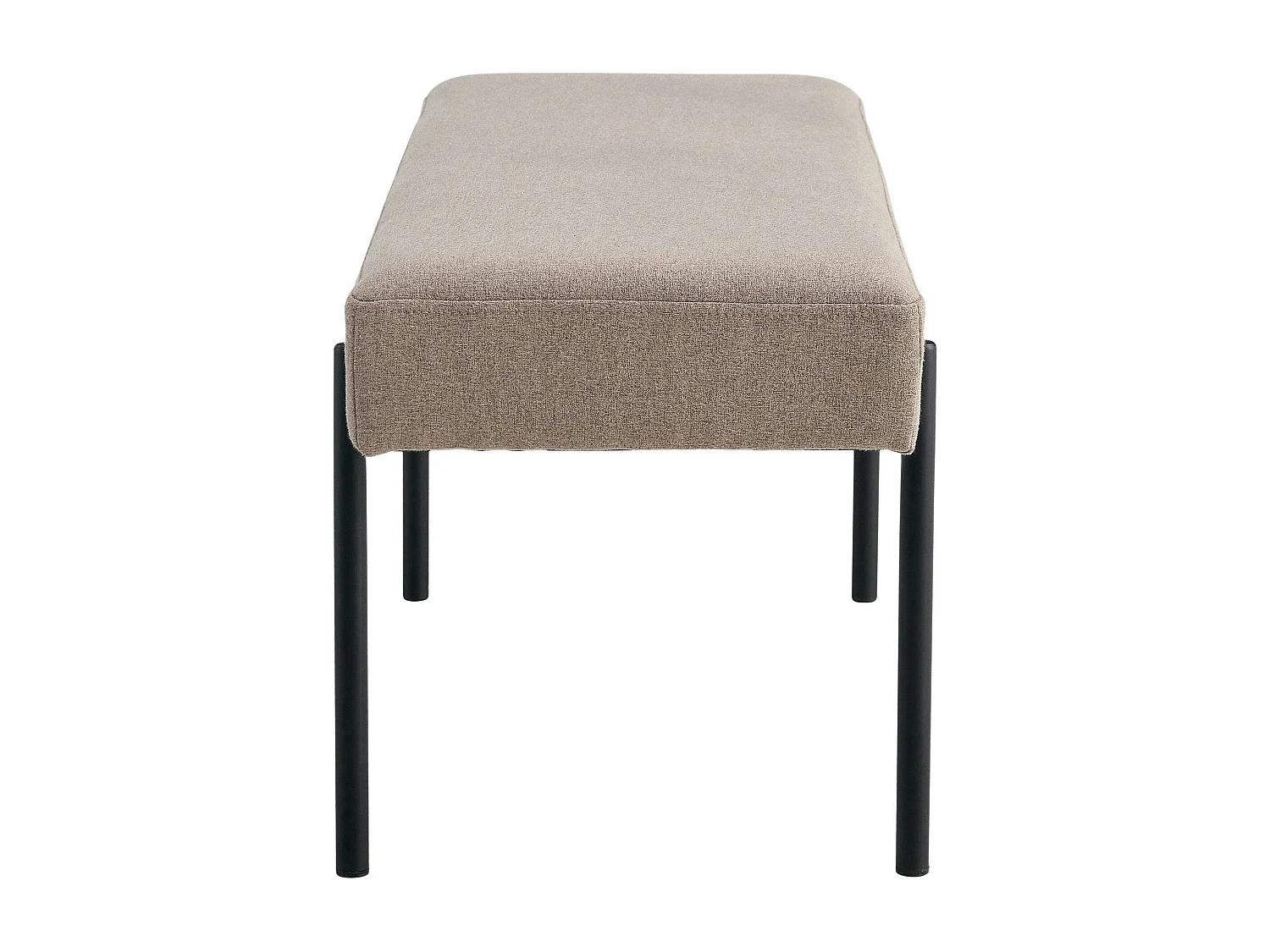 Banc d'entrée gris minéral, style moderne BRUGES