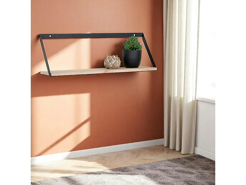 Etagère murale moderne en bois 55 cm TALLINN