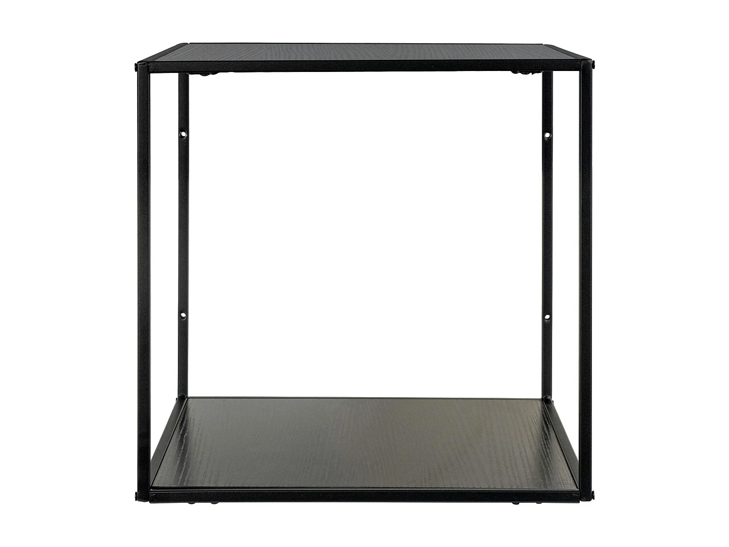 Etagère cube design en métal noir TALLINN