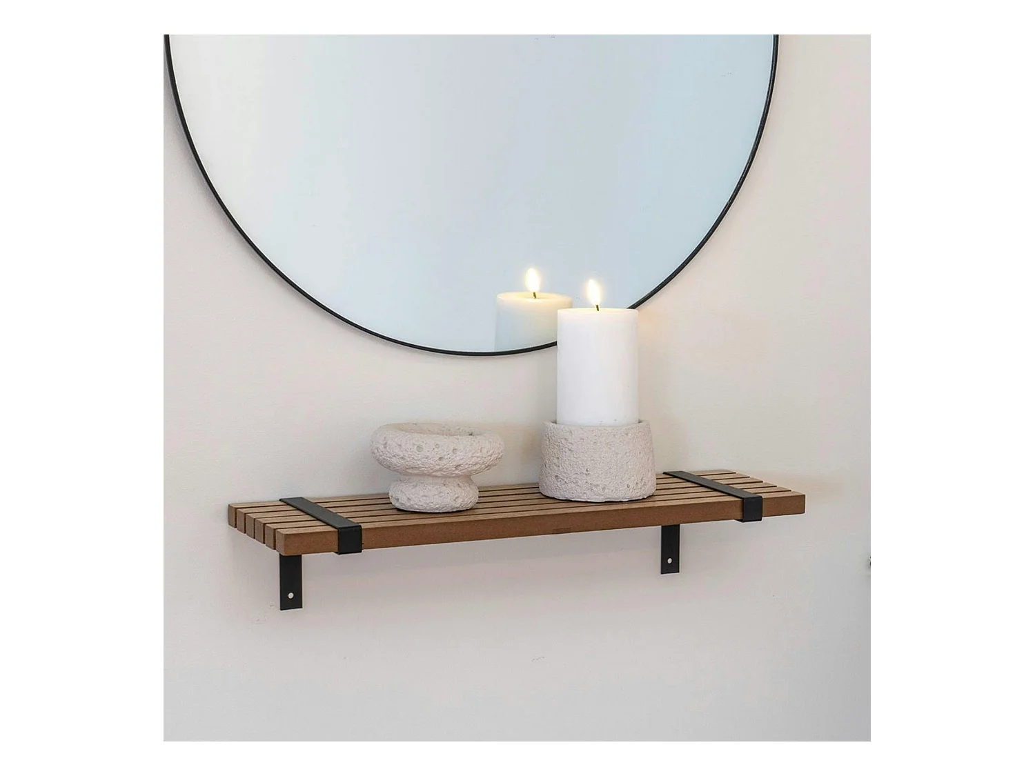 Etagère murale vintage 50 cm TALLINN