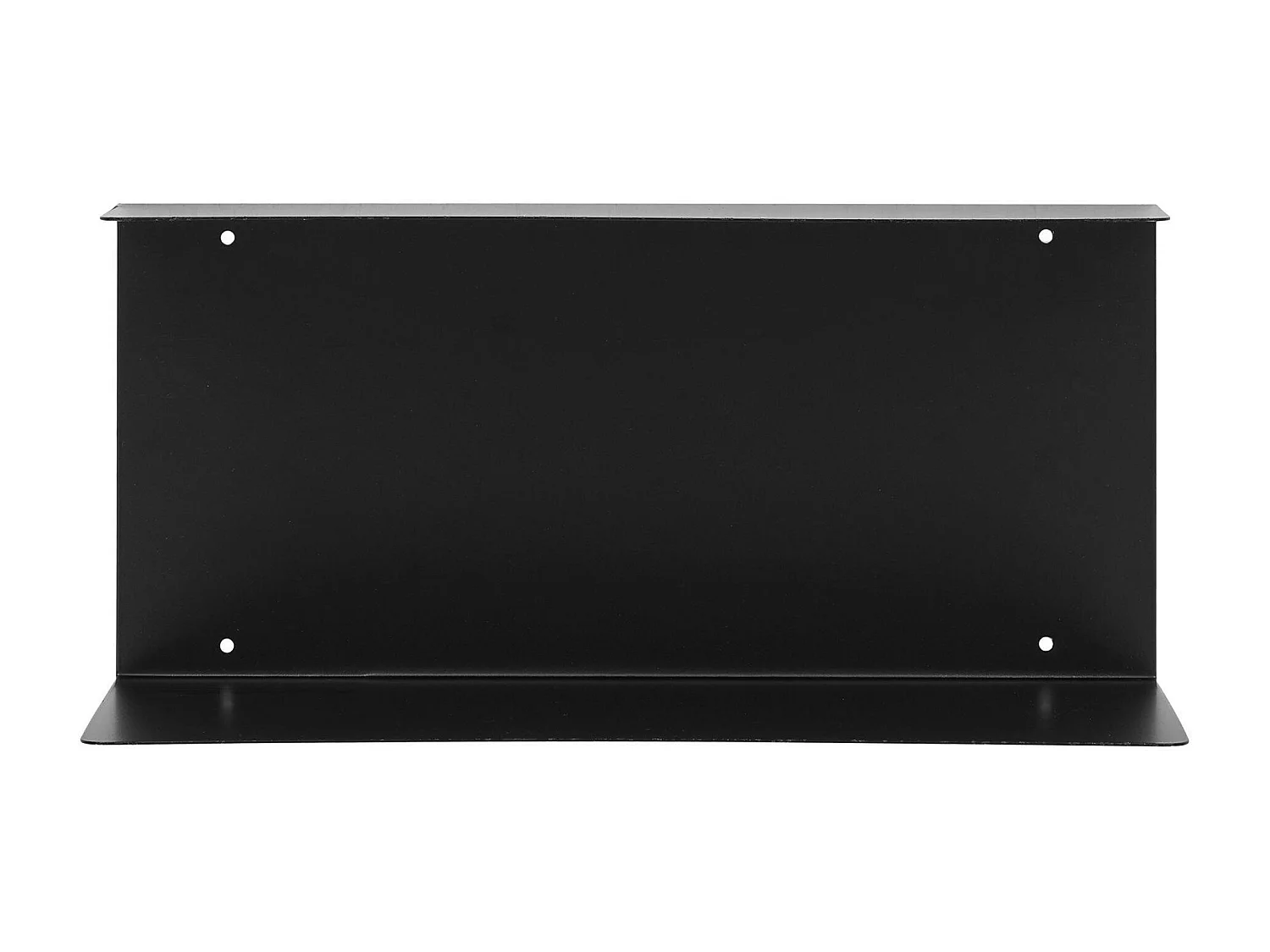 Etagère design en métal noir avec rebords TALLINN