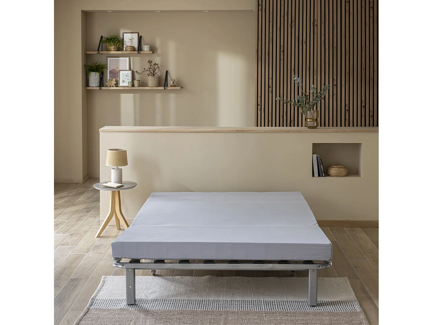 Matelas BZ mousse et latex 15 cm L'Accueillant - 140x190