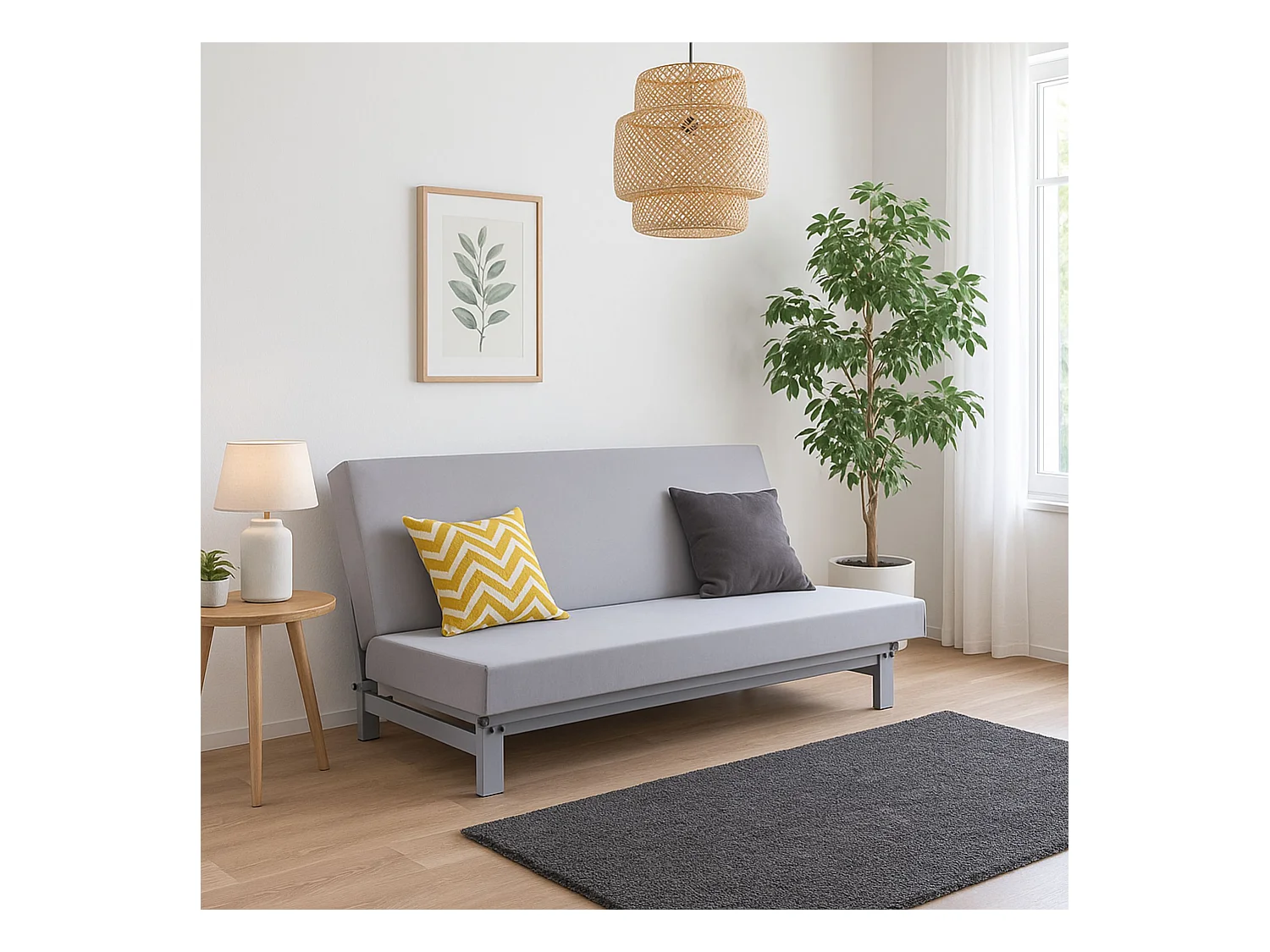 Matelas clic-clac mousse et latex 15 cm L'Audacieux - 140x190