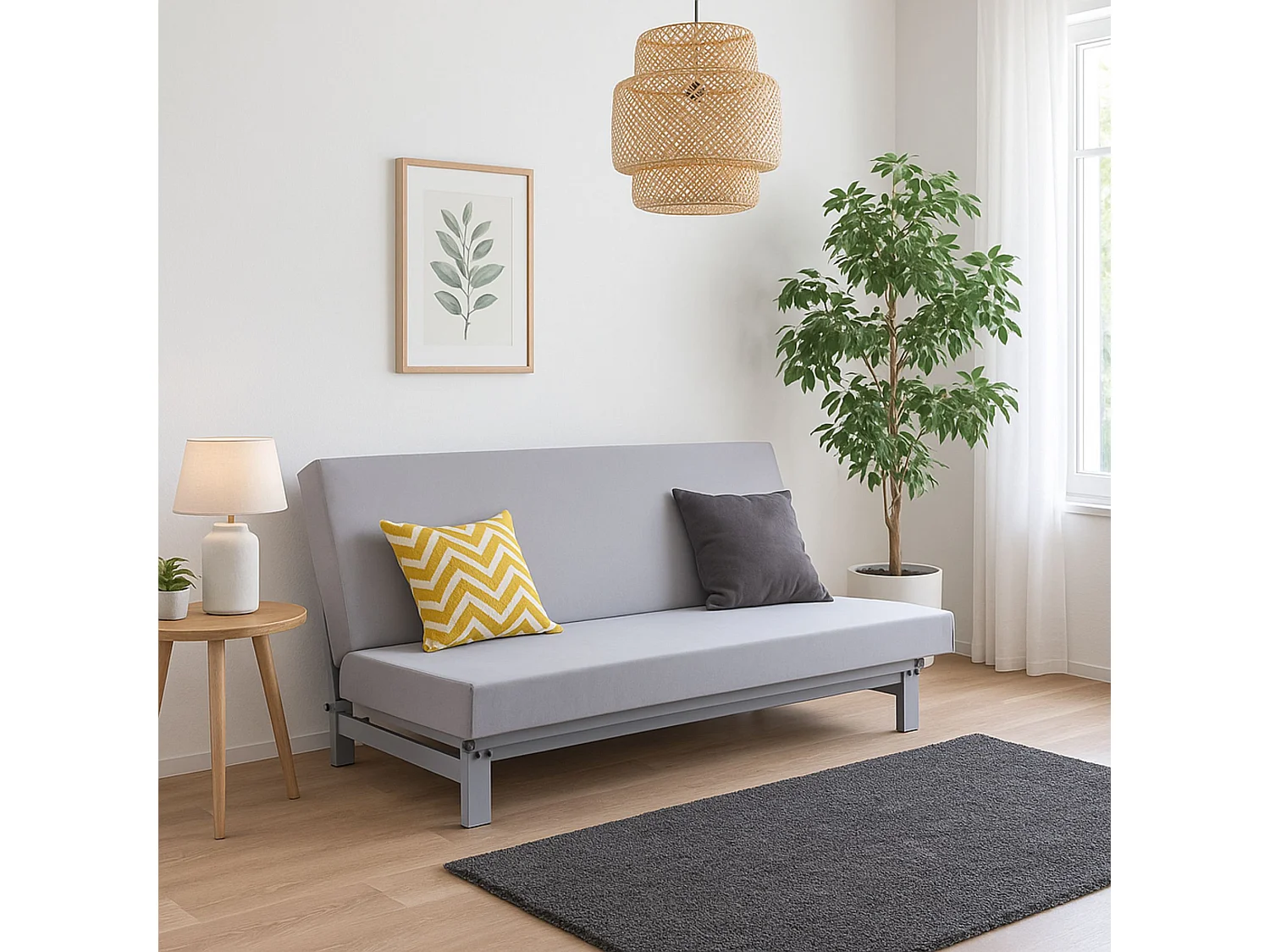 Matelas clic-clac mousse et latex 15 cm L'Audacieux - 140x190