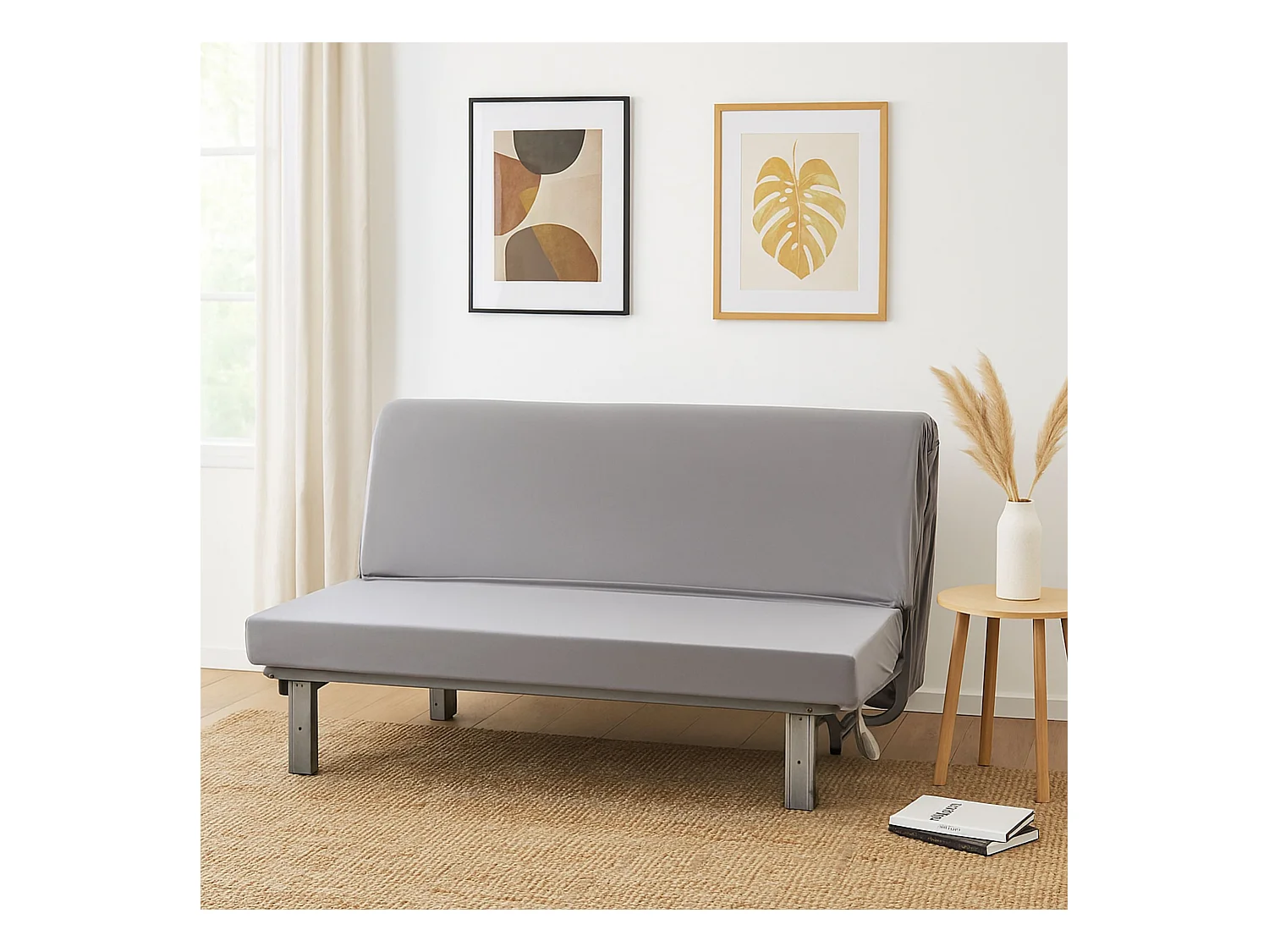 Matelas BZ mousse et latex 15 cm L'Accueillant - 120x190