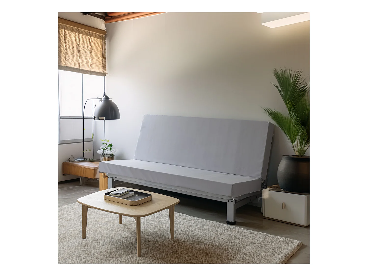 Matelas clic-clac mousse 10 cm L'Astucieux - 140x190 cm