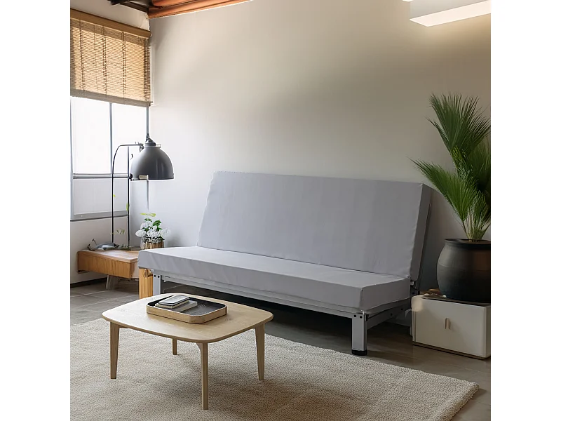 Matelas clic-clac mousse 10 cm L'Astucieux - 140x190 cm