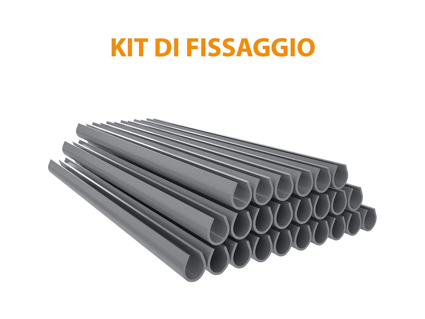 Schermo Privacy In PVC Per Recizioni A Doppia Sbarra Doppio Picchetto Rete Frangivista 450 g\/m\u00b2 35 m x 19 cm Con Clip Fissaggio Grigio Chiaro