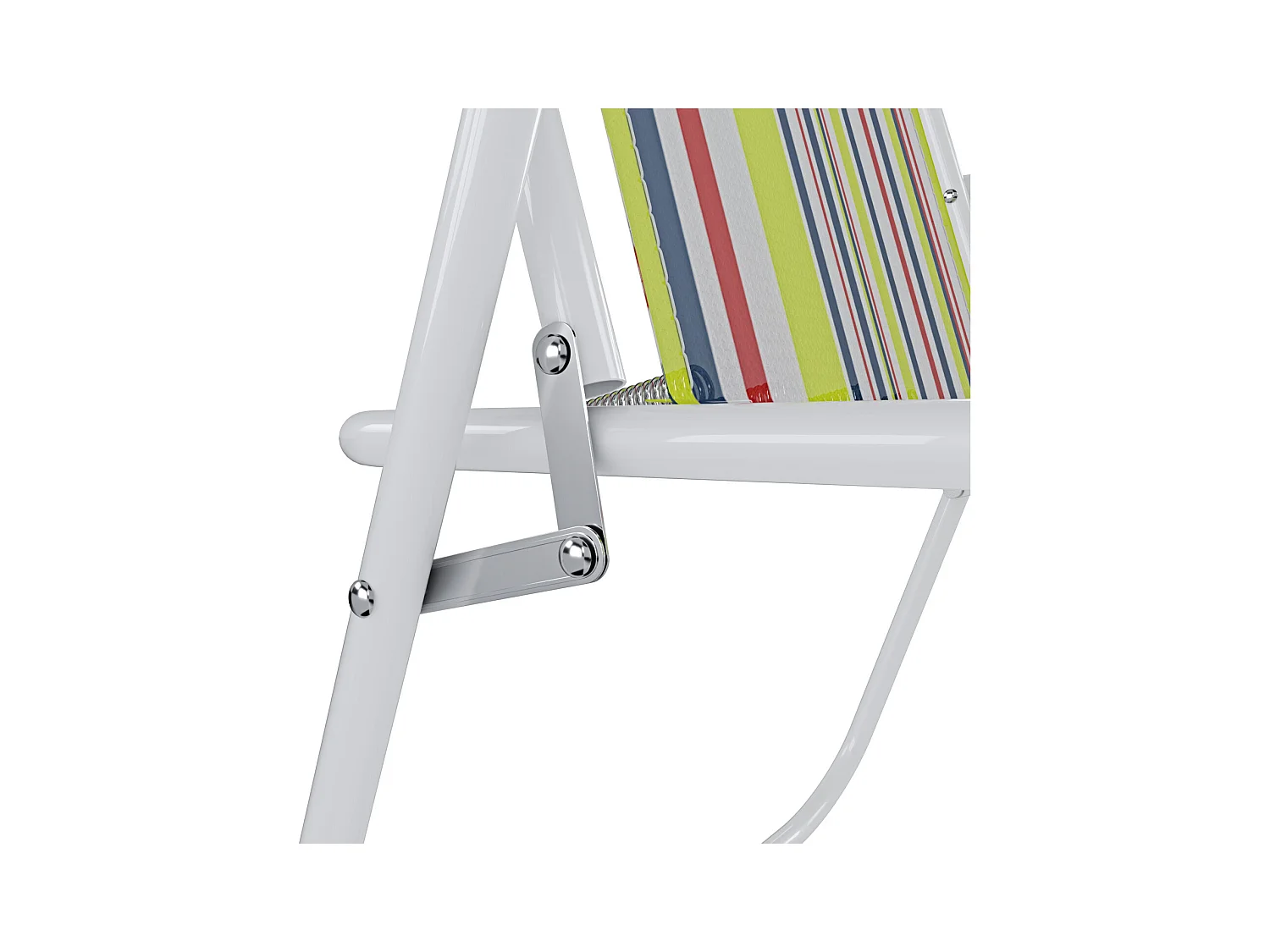 Sedia Pieghevole Da Spiaggia Campeggio Camping Leggera E Resistente In Metallo In Tessuto Oxford 600D Con Braccioli Seggiola Verde Blu Rosso
