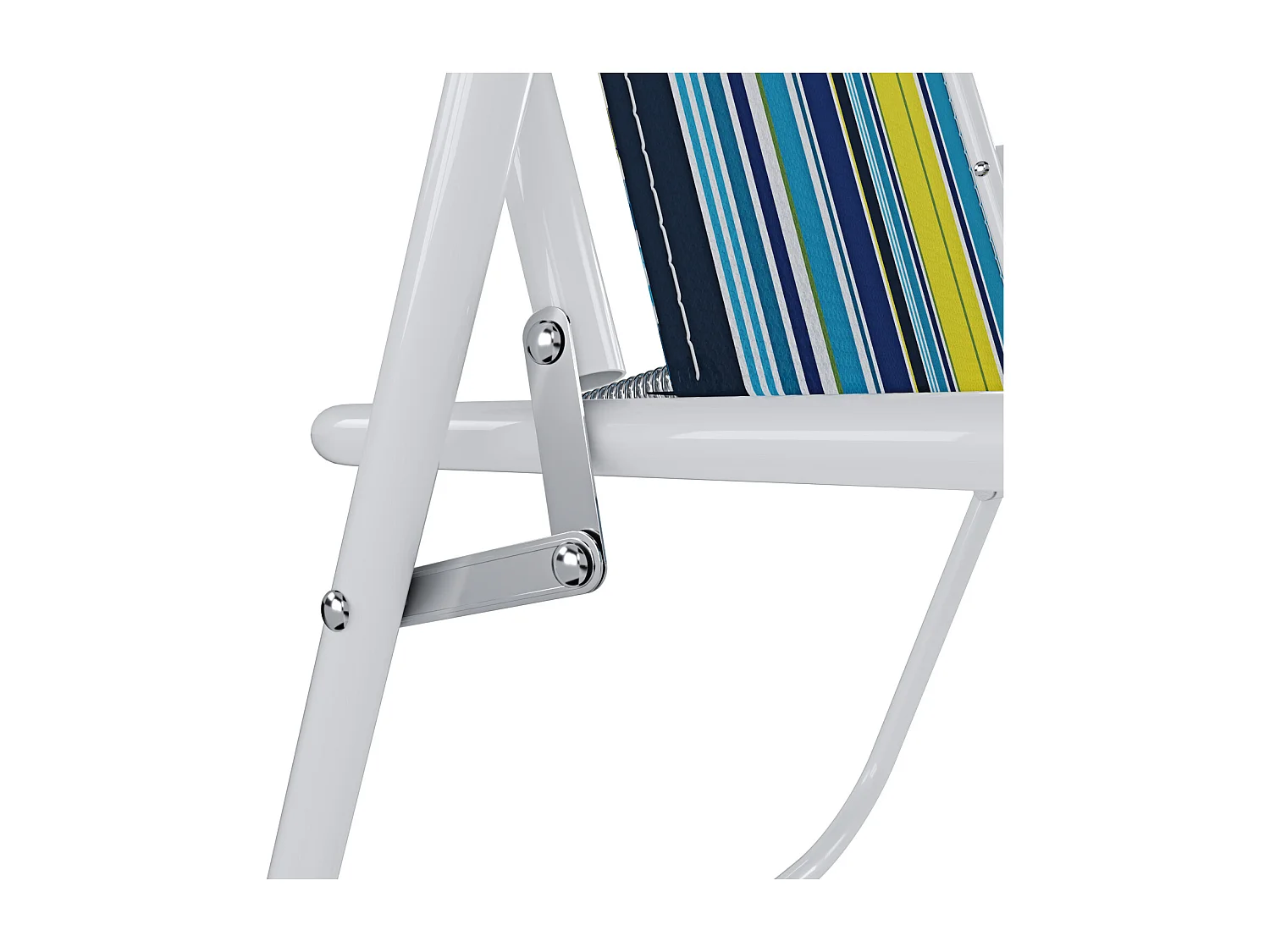 Sedia Pieghevole Da Spiaggia Campeggio Camping Leggera E Resistente In Metallo In Tessuto Oxford 600D Con Braccioli Seggiola Pesca Multicolore Giallo