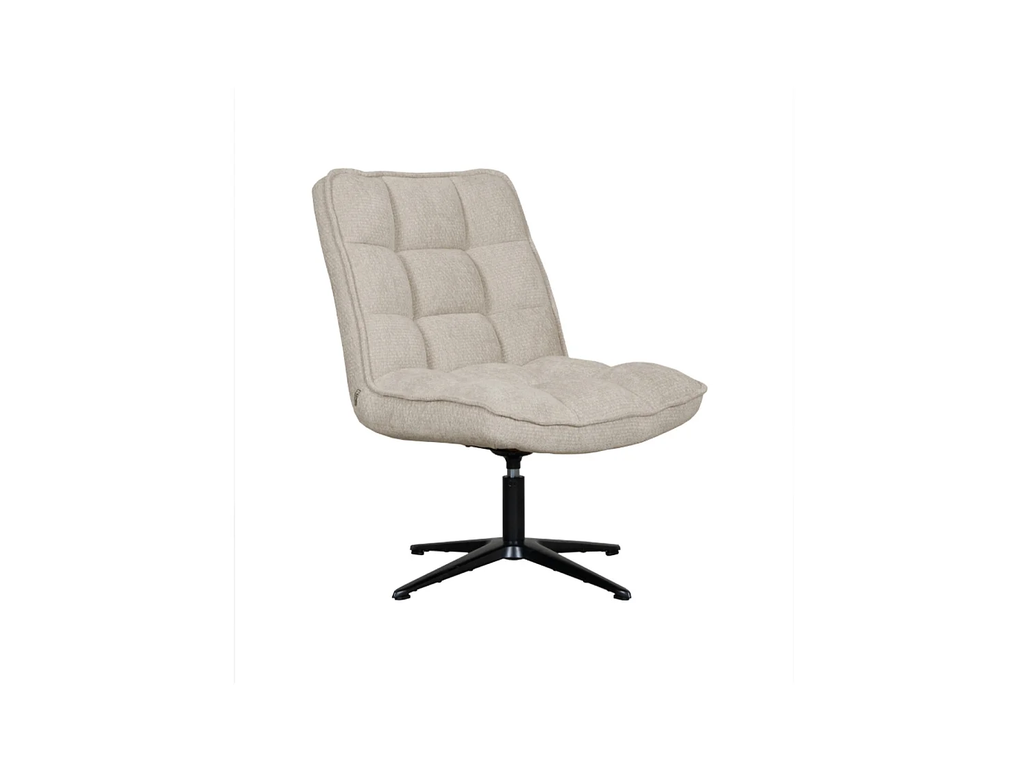 Fauteuil Vince - Argile - Tissu - 63x74x91 cm