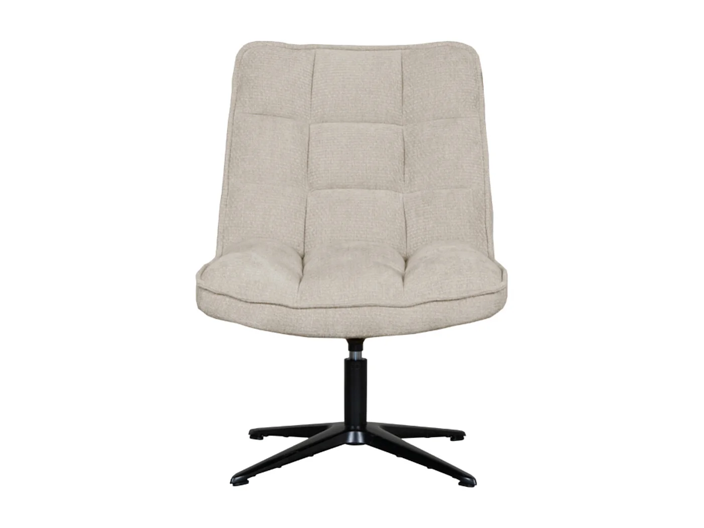 Fauteuil Vince - Argile - Tissu - 63x74x91 cm