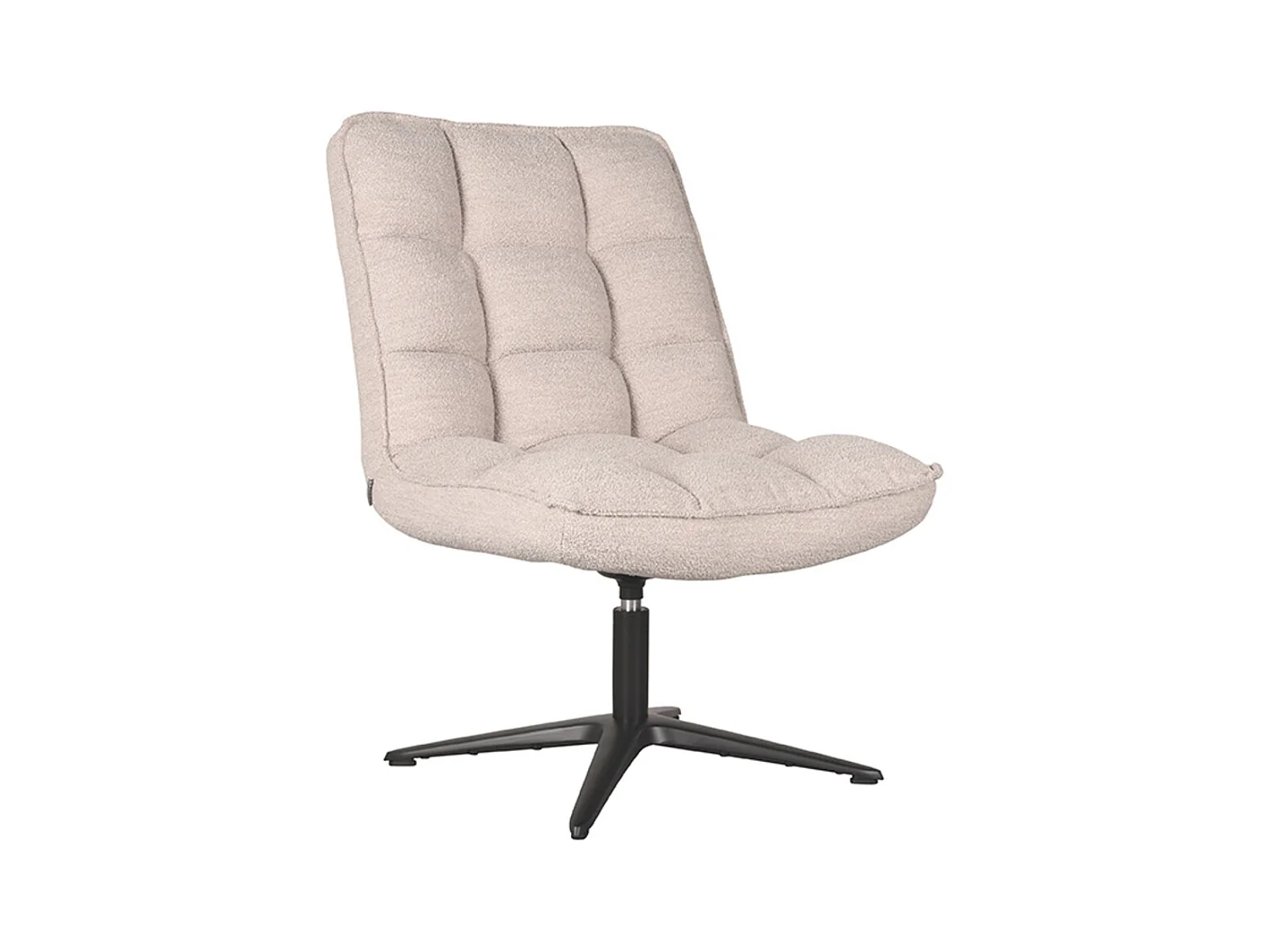 Fauteuil Vince - Naturel - Boucle