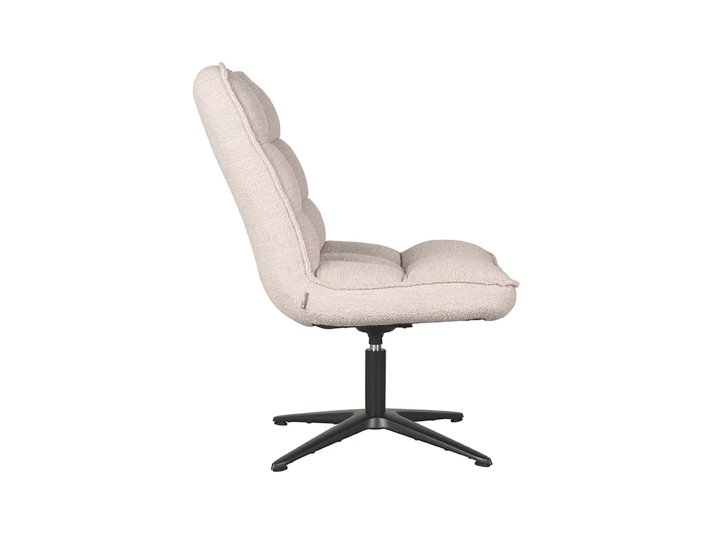 Fauteuil Vince - Naturel - Boucle