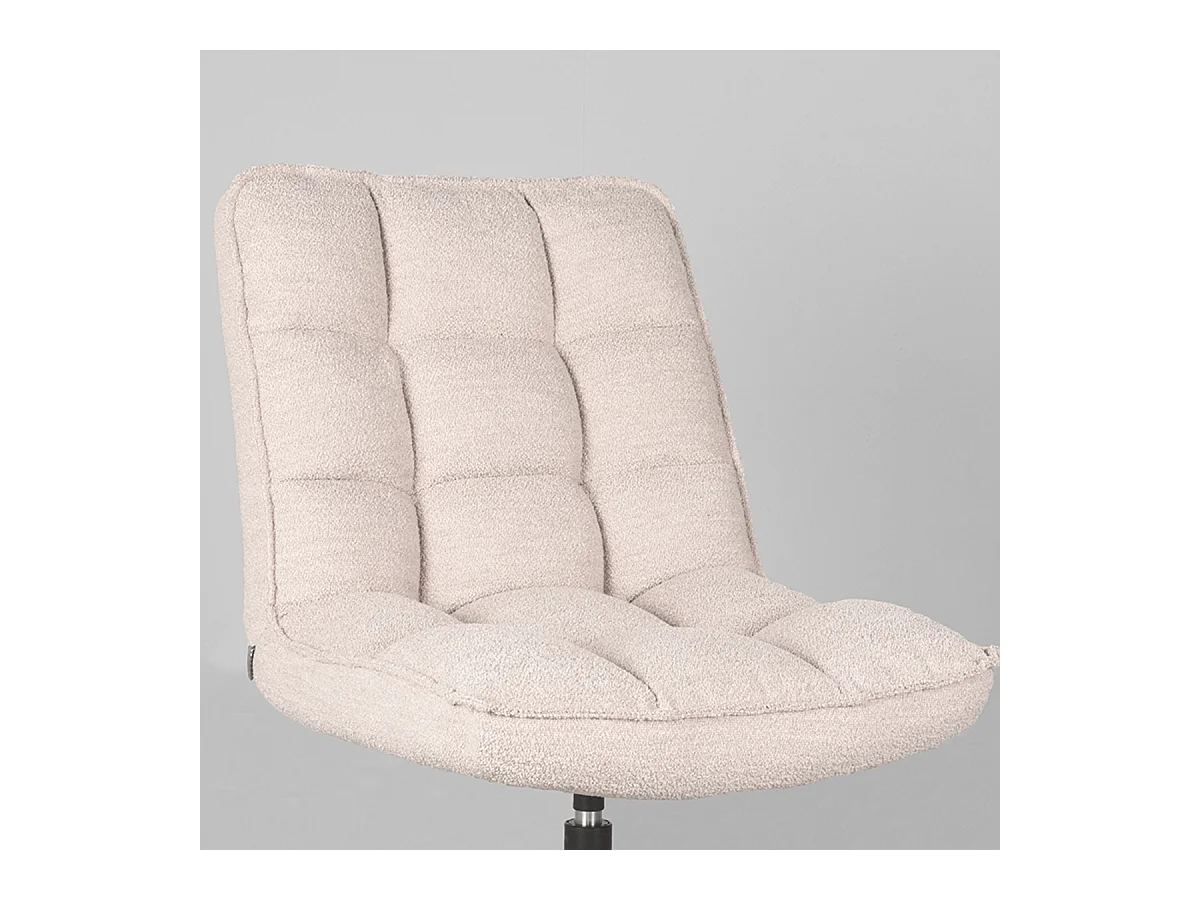 Fauteuil Vince - Naturel - Boucle